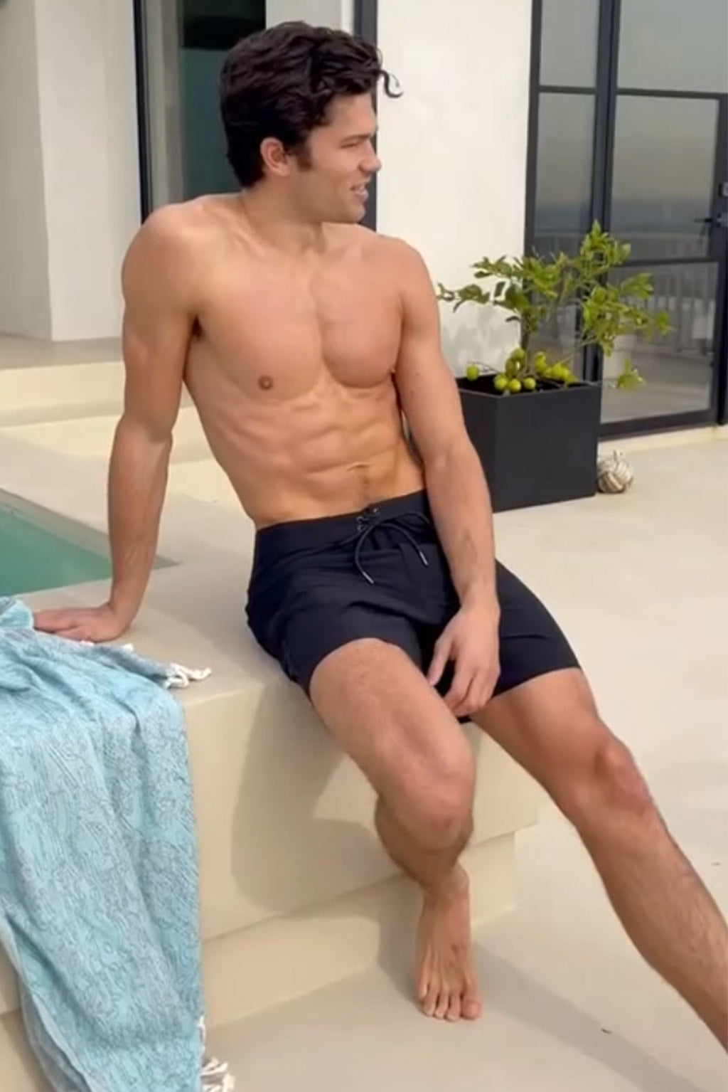 Short de bain Transbronzant - LUMI