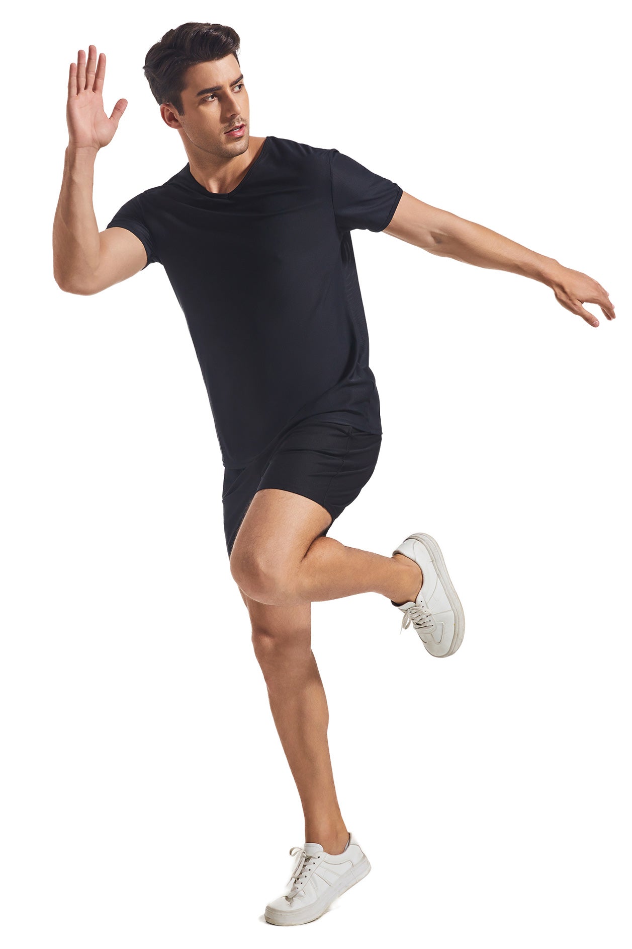 T-Shirt Homme Transbronzant - Col V