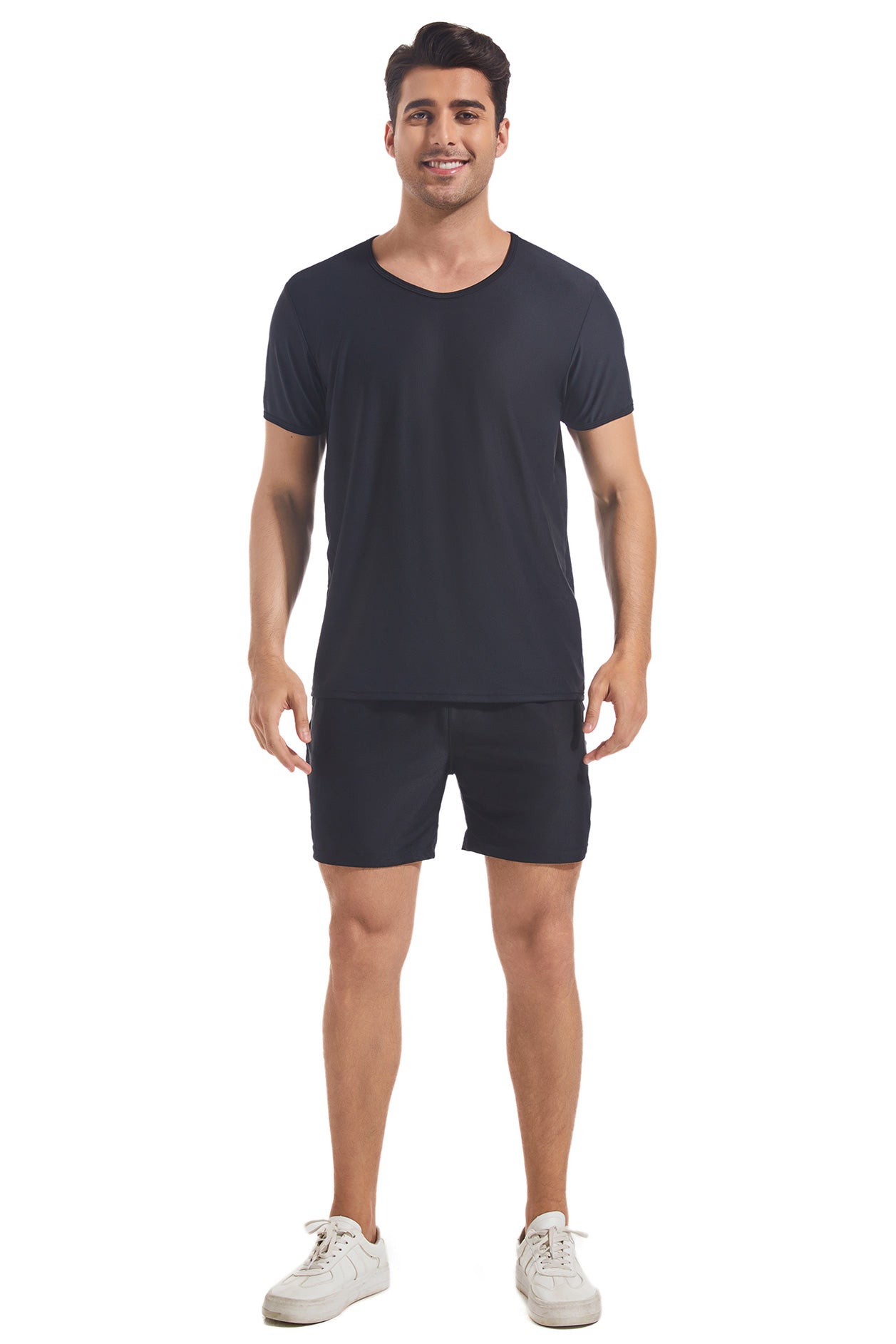 T-Shirt Homme Transbronzant - Col Rond